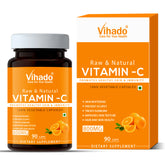 Vihado Vitamin C Capsules | Boost Immunity and Glowing Skin (90 Capsules)