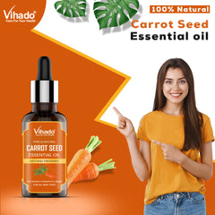 Vihado Carrot Seed Essential Oil (10ml-30ml)
