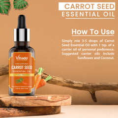 Vihado Carrot Seed Essential Oil (10ml-30ml)