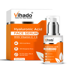 Vihado Hyaluronic Acid Face Serum For Plump and Glowing Skin (30ml)