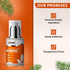 Vihado Hyaluronic Acid Face Serum For Plump and Glowing Skin (30ml)
