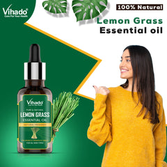 Vihado Lemongrass Essential Oil (10ml-30ml)