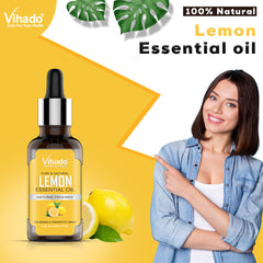 Vihado Lemon Essential Oil (10ml-30ml)