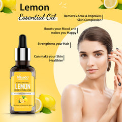 Vihado Lemon Essential Oil (10ml-30ml)