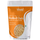 Vihado Rolled Oats, High Protein and Fibre, Helps In Maintain Body Weight (500G-1KG)