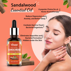 Vihado Sandalwood Essential Oil (10ml-30ml)
