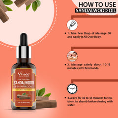 Vihado Sandalwood Essential Oil (10ml-30ml)