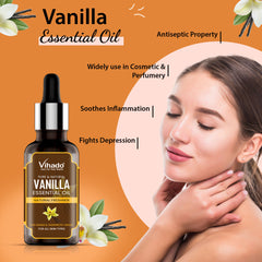 Vihado Vanilla Essential Oil (10ml-30ml)