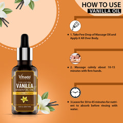 Vihado Vanilla Essential Oil (10ml-30ml)