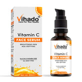 Vihado Vitamin C Face Serum | Skin Brightening | Age Deffying | For Glowing Skin 30ml