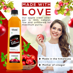 Vihado Apple Cider Vinegar for Weight Loss Management (250Ml-500Ml)