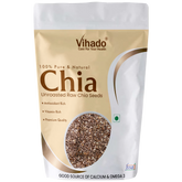 Vihado Raw Chia Seeds, High in Protein and Rich Fiber (100G-1KG)