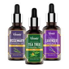 Vihado Pack of 3 Essential Oils For Healthy Hair Growth
