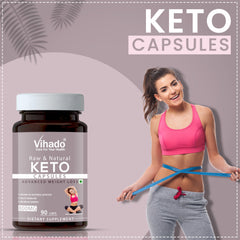 Vihado Keto Slim Capsules for Weight Loss | Dietary Supplement (90 Capsules)