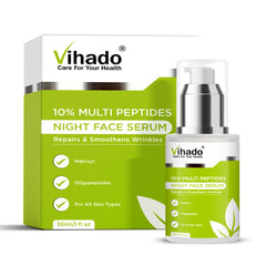 Vihado 10% Multi Peptides Night Face Serum for Boosting and Hydrating (30ml)